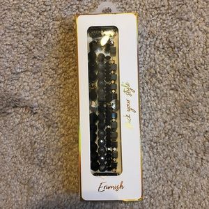 Erimish Watch Band- Black Dewdrop
